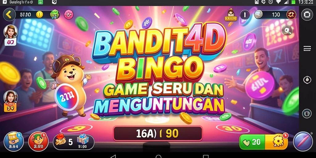 Tampilan gameplay Bingo di BANDIT4D yang menarik.