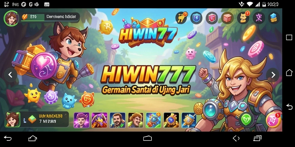 Tampilan gameplay HIWIN777 yang seru dan menarik.