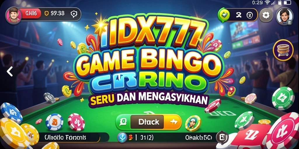 Tampilan menarik gameplay Bingo yang seru dan interaktif.