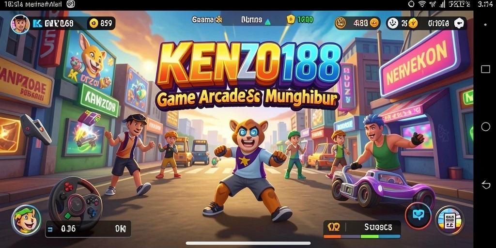 Tampilan menarik dari gameplay KENZO188 yang penuh aksi.
