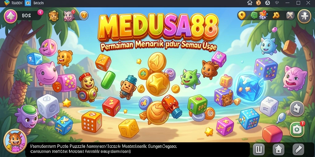Tampilan gameplay menarik dari MEDUSA88 yang penuh tantangan.
