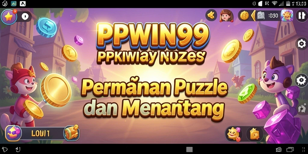 Tampilan gameplay seru di PPWIN99 dengan tantangan Puzzle yang menarik.