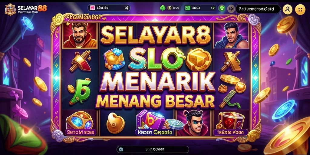 Tampilan menarik dari gameplay Slot di SELAYAR88.